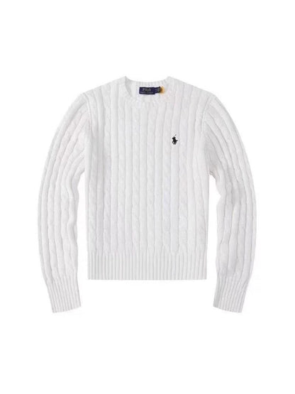 Luxus Strickpullover mit Muster